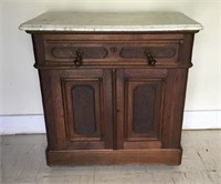 Antique Victorian Marble-top Washstand