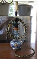 ca. 1950's Turkish Bohemian Glass Hookah