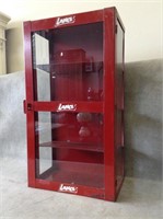 ca. 1940 / 50's Lance Countertop Display Cabinet