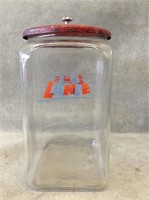ca. 1940 - 50's Lance Countertop Cracker Jar