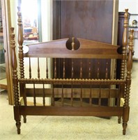 Vintage Cherry Spool Bed