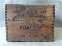 1949 Dupont Explosives Crate