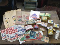 Large Lot of Vintage Fruit & Food Advertising