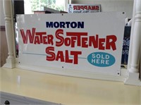 Original Morton Salt Water Softener Salt Sign