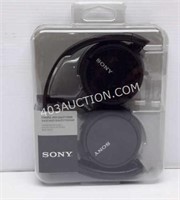 Sony Black Stereo Headphones $35 NEW!!!