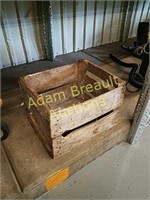Antique 14 x 17 Wood crate