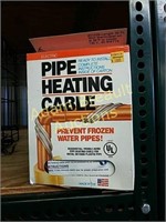 Electric pipe heating cable, new