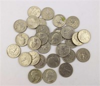 29pc Grab Bag Assorted US Quarters 25 Cent Coins