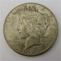 1926 P U.S. Peace Silver $1 Dollar Coin