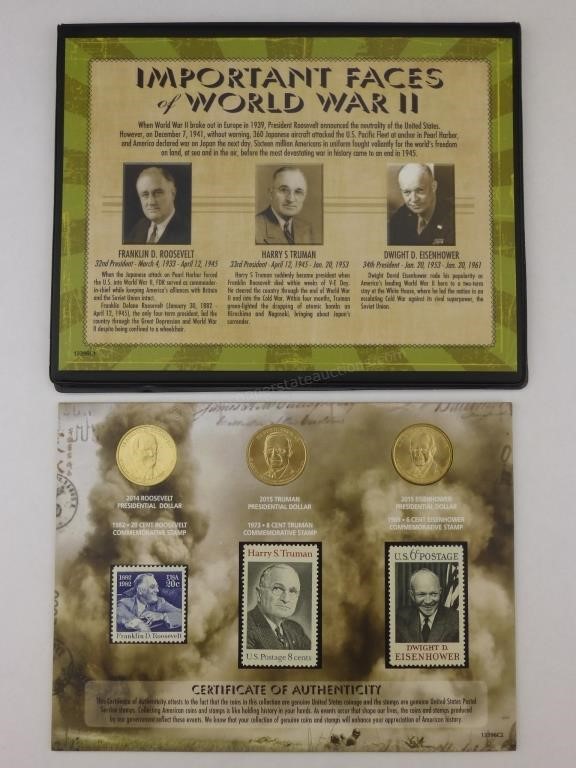 OnlineOnly Auction: US & Foreign Coins, Stamps & Paper Bills