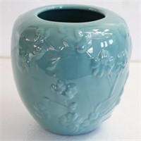 Haeger U.S.A. Teal Ceramic Vase