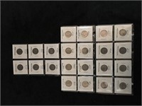 14 - Buffalo Nickels, 8 Old Jefferson Nickels