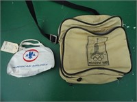 RARE MOSCOW SUMMER GAMES 1980 & AIRLINES BAG