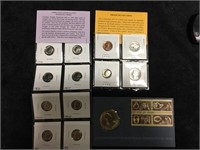 1-Proof Set of Coins, 8 Brilliant Uncirulated
