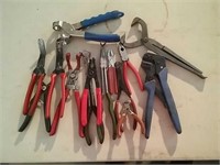 Assorted specialty pliers