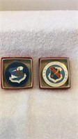 2 US Strategic Air Command Paperweights