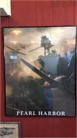 Pearl Harbor Movie Poster with Frame
