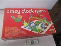 Vtg 1964 Ideal Crazy Clock Game - Parts/Pieces