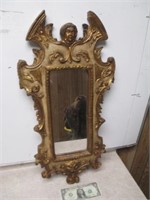 Neat Ornate Angel Mirror - Florentina Italy