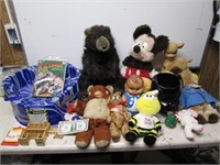 Large Toy Lot - Plushes & More