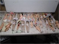 Large Vintage Doll Lot - Many in Packaging
