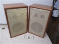 Custom Wood Cabinet Speakers w/ Utah D8LA