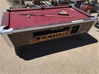 Valley Pool Table w/Balls,Cue