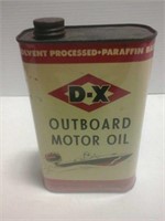 D-X Vintage Oil Container