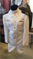 US Navy Uniform with Hat and Gloves