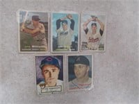Lot of 1950s Baseball Cards