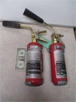 2 General Brand Fire Extinguishers w/ Nozzles -