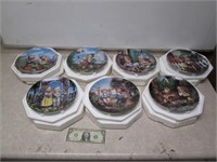7 Hummel Little Companions Collector Plates