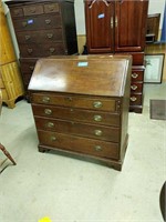 Walnut Western Maryland Chippendale Drop Front