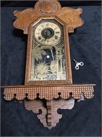 C. F. Adams Co. Antique Wall Clock