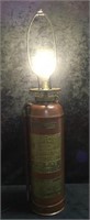 Vintage/Antique Brass Fire Extinguisher Made