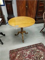 Maple Tilt Top Table By Whitney