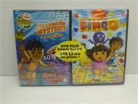 Lot of 25 DVD 2pk Go Diego Go & Dora Explorer NEW
