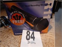 SAMSON R11 VOICE RECORDING MICROPHONES 3 IN BOX