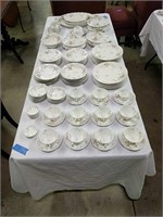 Large Set Of Limoge China As Shown Some Pieces