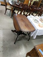 Victorian Drop Side Walnut Table