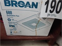 BROAN VENTILATION FAN 688 STILL IN BOX