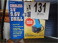 CORDLESS 3/8" 9.6V DRILL