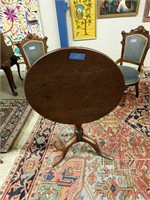 Early Walnut Period Tilt Top Table