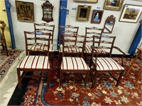 Set Of 6 Mahogany Dining Room Chairs