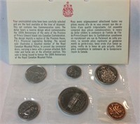 1973 CANADA Small Bust Mint Set Coins