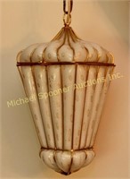 MURANO GLASS QUILTED HANGING LIGHT FIXTURE