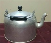 Vintage Aluminum Tea Kettle