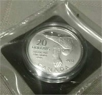 2012 Fine Silver 20 Dollar Coin Polar Bear