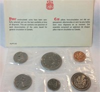 1977 CANADA Mint Set Coins