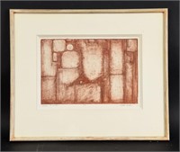 PIERRE COURTIN SIGNED ETCHING